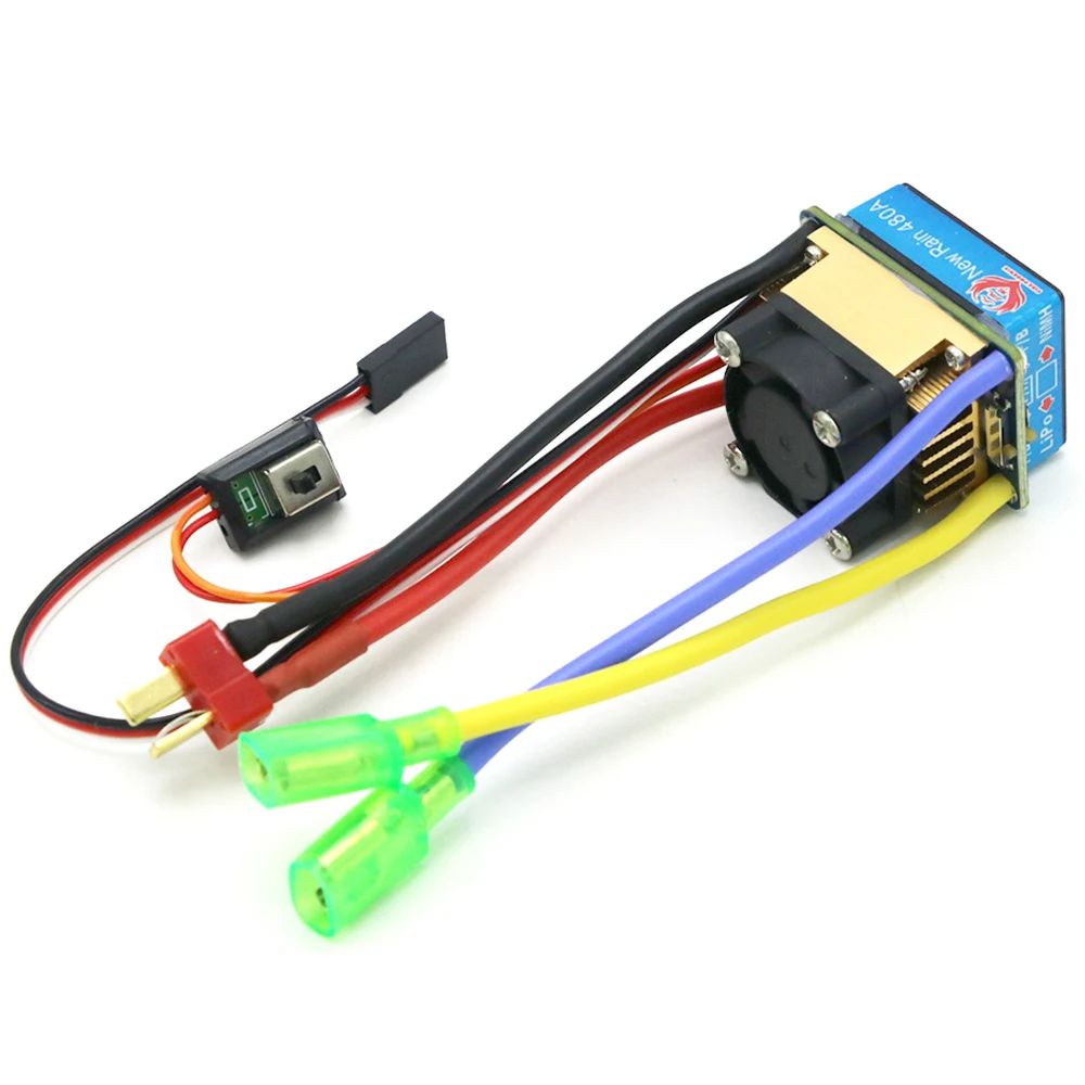 数量は多 New Rain Controller Speed ESC Brushed Waterproof 2-4S 480A Nintendo Switch