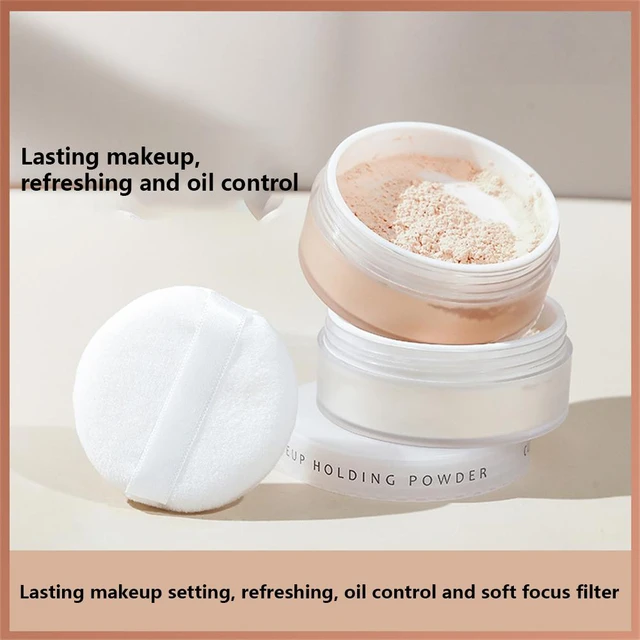 Matte Finished Loose Powder Makeup Setting Powder Waterproof Oil-control  Fine Fog Powder Lasting Light Concealer Facial Cosmetic - AliExpress