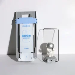 Ultimate Easy - Install Dust - Free 3D Tempered Glass Screen Protector - Honor Magic V5 (2 glass and 1 tool)