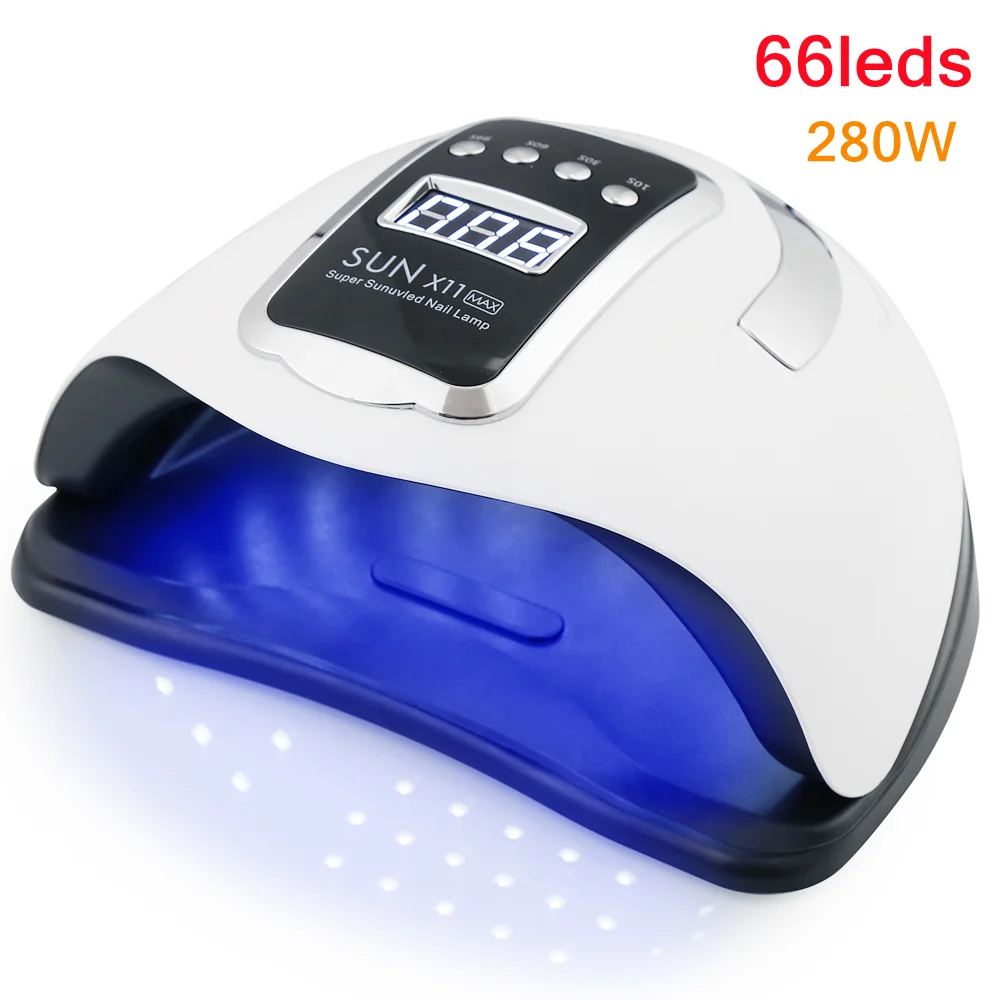 SUN X11 MAX UV Drying Lamp Nail Lamp for Nails Gel Polish with Motion Sensing Professional UV