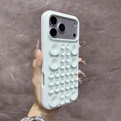 Ultimate Shockproof Silicone Phone Case with Circular Suction Cup - Strong Adsorption & Multi - Function Protection - iPhone 15 (Cyan)