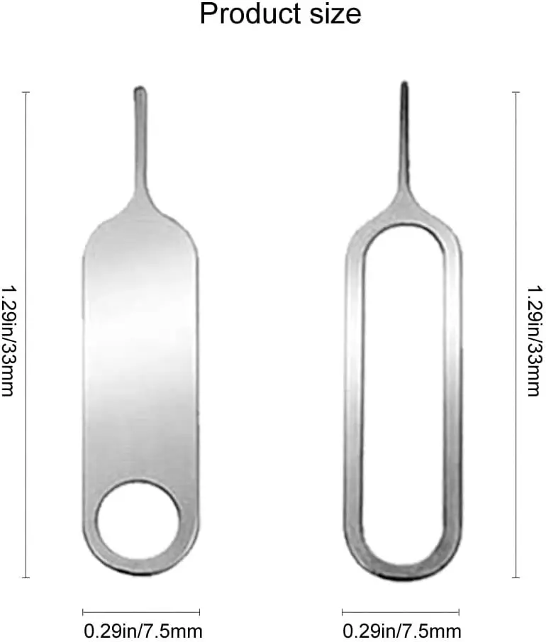 Universal SIM Card Tray Eject Pin Ejector Openning Tool For iPhone iPad HTC Samsung Xiaomi Huawei Sim Card Opener Remover Needle