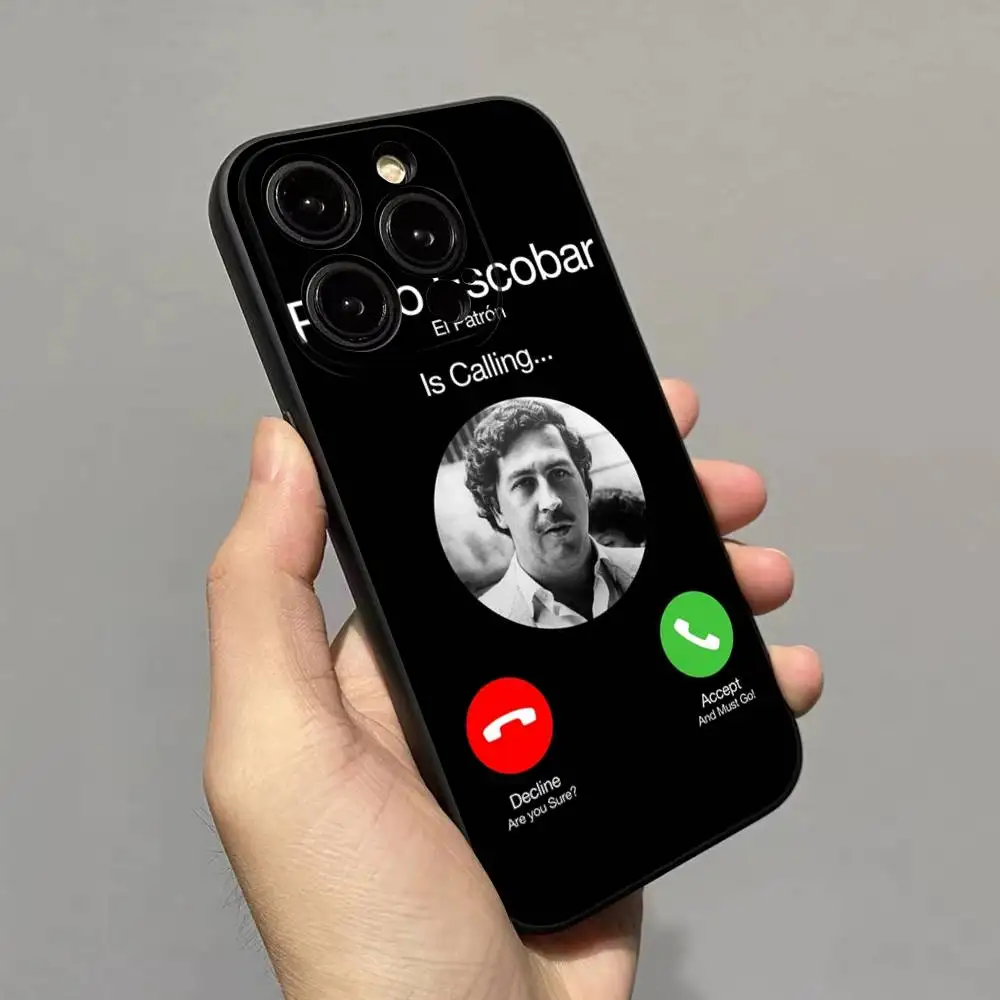 Pablo Escobar Narcos TV Series Soft Silicone Phone Case Cover