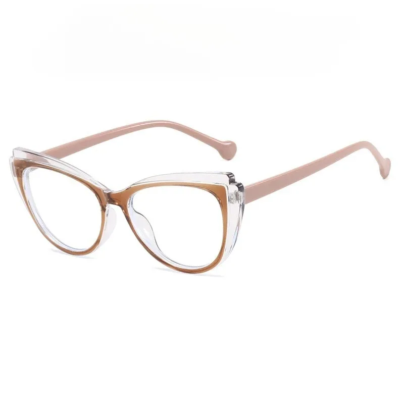 Vintage Oversized Cat Eye Reading Glasses for Women - Stylish High Definition Eyewear
