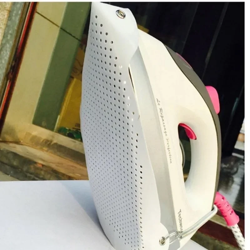 Ironing Protection Pad Ironing Board Mat Ironing Board Cover Iron Bottom Protector Iron Sole Protector Portable Universal Iron Shoe Cover Durable Ironing Boards PTFE Heat Resistance Cloth Protector Iron Soleplate Accessories
