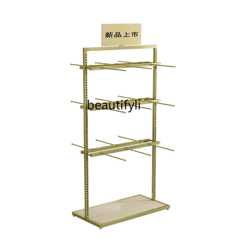 LBX Floor Adjustable Underwear Shelf Display Stand Store Mall Bra Shelf  Socks Display Rack