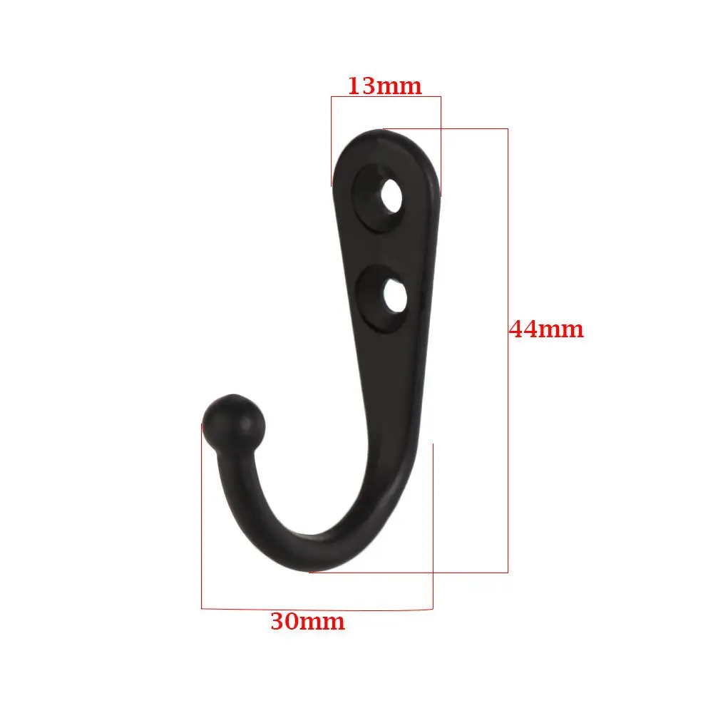 Description Picture 4 of item5PCS Room Organizer Single Prong Classical Hat Hanger Hooks Hangers Bronze Wall Hook