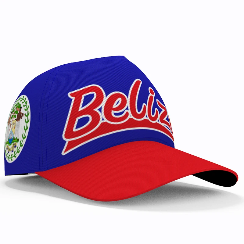 

Belize Baseball Caps Free 3d Custom Made Name Number Team Logo Bz Hats Blz Country Travel Belizean Fishing Nation Flags Headgear