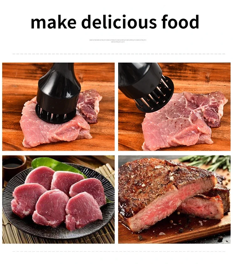 Kitchen Meat Tenderizer Needle Stainless Steel Steak Tenderizer Needle Rib Breaker for BBQ Cooking Meat Tool
