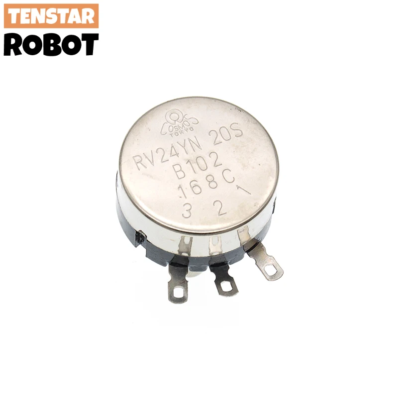 Potentiometer Adjustable Resistor RV24YN20S B101 102 103 203 503 504 100 ohm 1K 10K 20K 50K 100K 500K ohm adjustable resistor,multiturn potentiometer,linear potentiometer,rotary potentiometer,trimmer potentiometer,electronic components