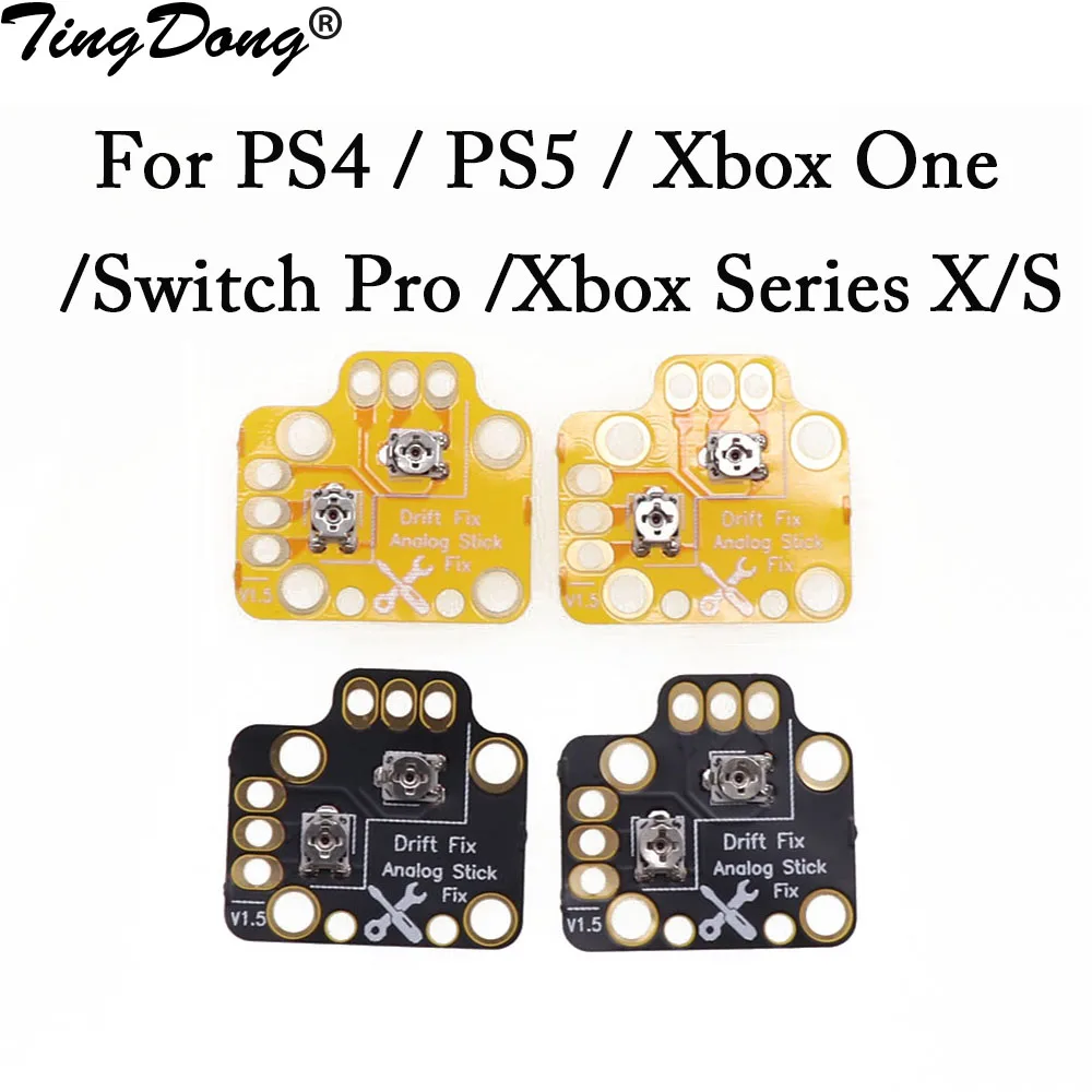 1 Paio = 2 Pezzi Controller Analogico Stick Drift Fix Mod Per Ps4 Ps5 Switch Pro Xbox One Gamepad Maniglia Di Gioco Joystick Drift Repair Board