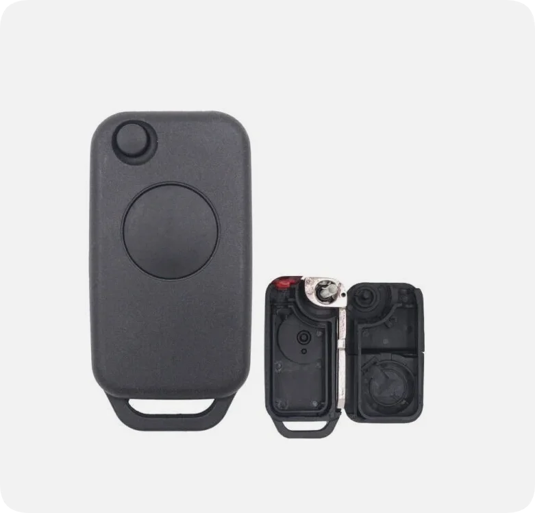 KEYYOU 1/2/3/4 Pulsanti Caso Chiave A Distanza di Vibrazione Pieghevole Shell Chiave Per Mercedes Benz C E S ML SL ML55 AMG S500 SL500 W168 W124 Chiave  34