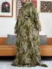 110671-6fbebc.jpg 2025 coton musulman dame Abayas Ramadan vêtement de prière dubaï turquie moyen-orient Femme Robe ample Robe africaine Turban Joint