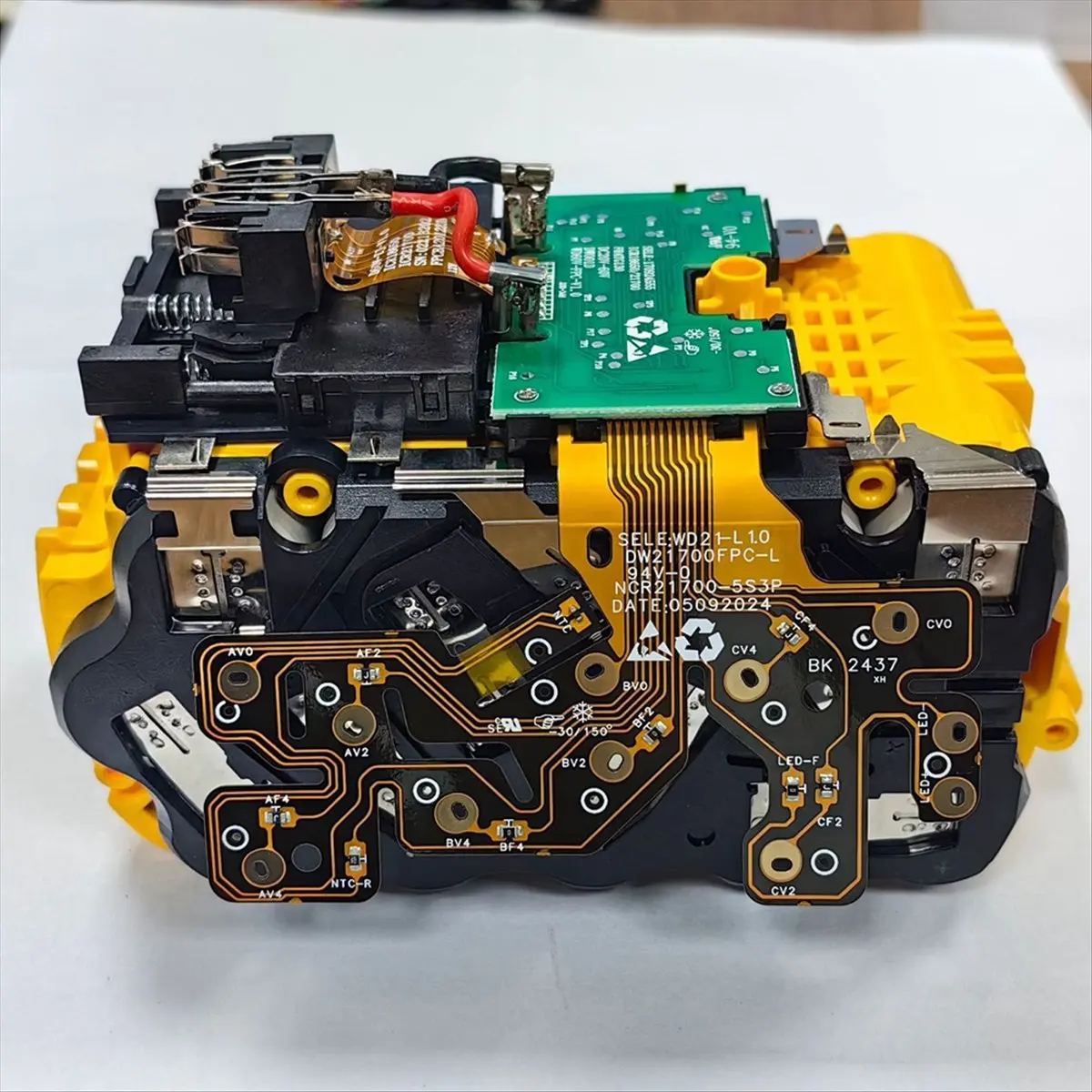 (ABDH) DCB609 BMS PCB 21700 FlexVolt 60V DCB606 DCB612용 DeWalt 20V용 리튬 배터리 충전 보호 보드