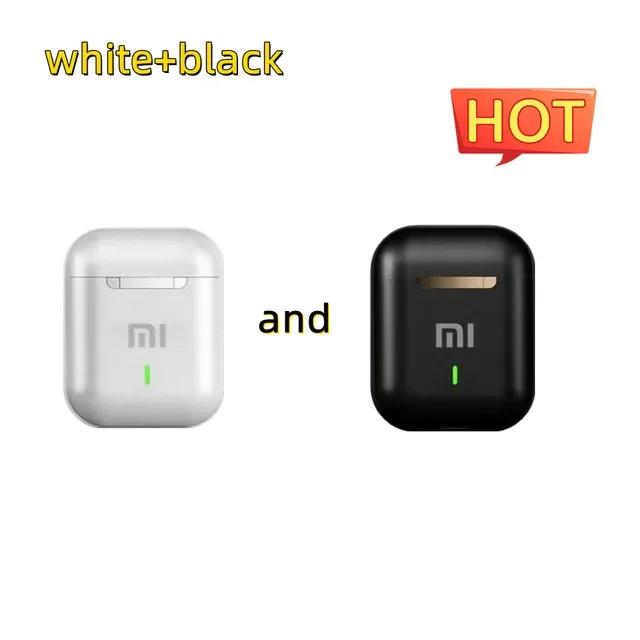 thumbnail image 1 of Auriculares inalámbricos XIAOMI J18 con Bluetooth 5.0, auriculares estéreo auténticos deportivos TWS, auriculares internos con micrófono táctil, 1 of 5