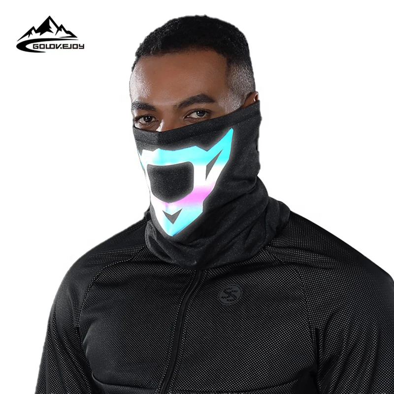 

Reflection Man Mask Warm Winter Balaclava Scarf Tube Neckerchief Women Fleece Windproof Face Shield Protection Outdoor Cycling