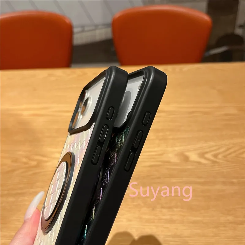 Lyxigt vävt läderfodral med magnet för google pixel_voghion.com