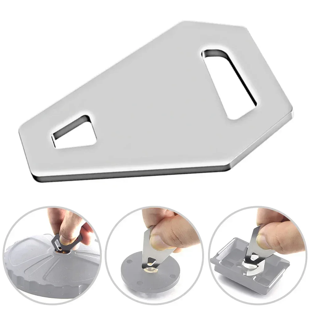 Portable Slotted Wrench Quick-release Screw Wrench 1/4 Camera Coin 3/8 Quick-release Screw Accessories Camera Parts