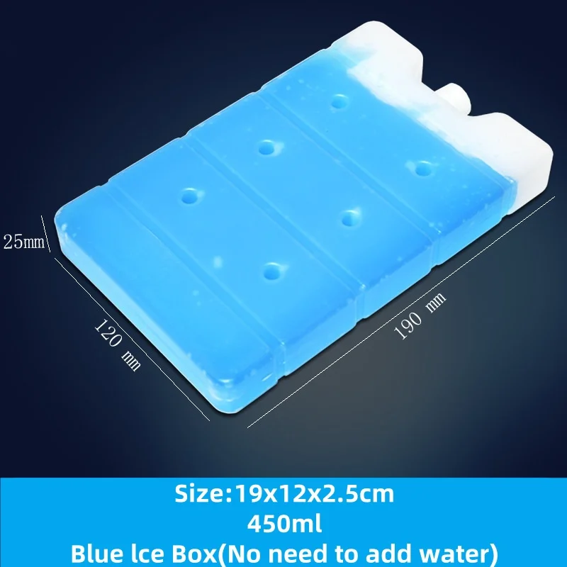 Blue Ice Box Without Water Filling Ice Bag for Lunch Box Freezer Bag Ultra-thin and Long-lasting Chilled Beer Wine