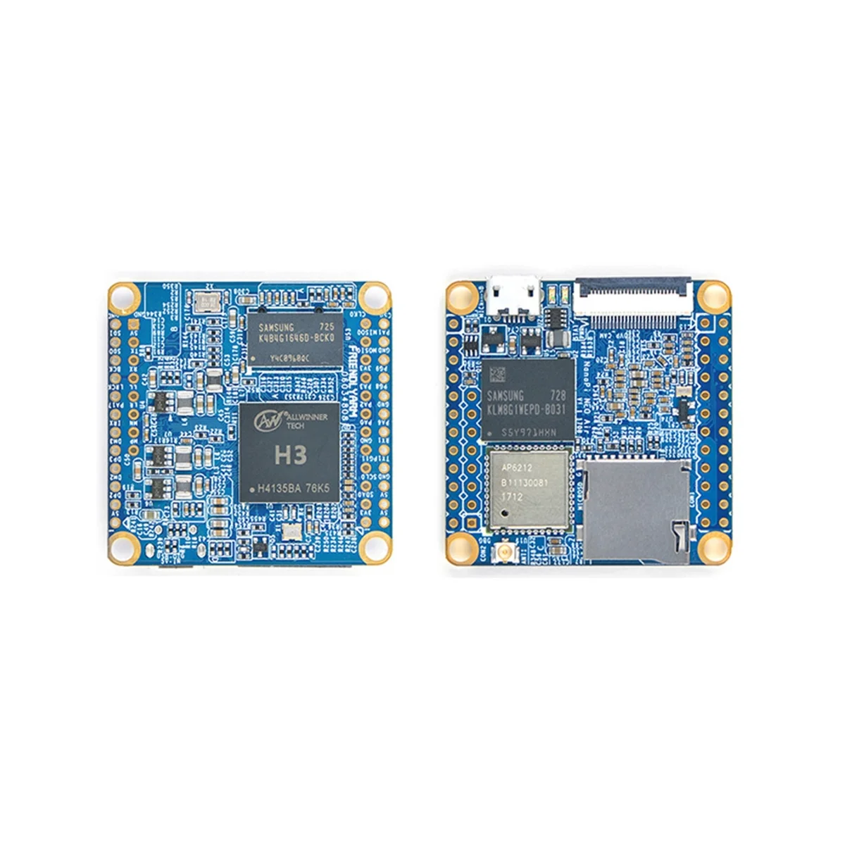 Nanopi NEO Air     IoT , 濭 , 512MB DDR3 RAM, 8GB EMMC Allwinner H3, IOTA7