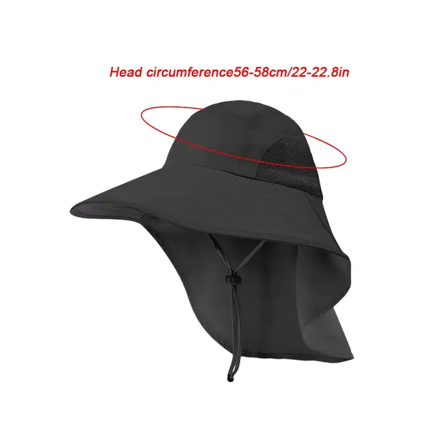 Cappello Da Sole Con Rete E Protezione UV - Unisex Per Esterno