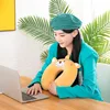 U-shaped Neck Pillow Animal Modeling Travel Pillow Inflatable Memory Foam Fatigue Relief Flight Headrest Sleep Cushion For Plane 2