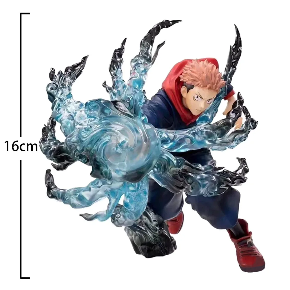 Anime JJK Yuji Itadori Action Figure Statue - Collectible PVC Toy & Desktop Ornament - Perfect Fans Birthday Gift - 16cm