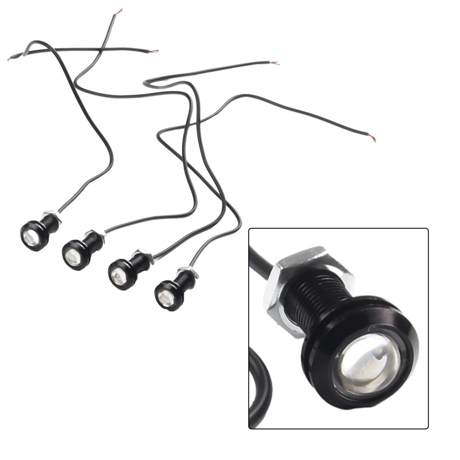 

Boat Lamp LED Boat Light Underwater 12V DC 4 Pc 4pcs 4pcs/set 4x 6061 Aluminum Housing Accessories Spreader Transom