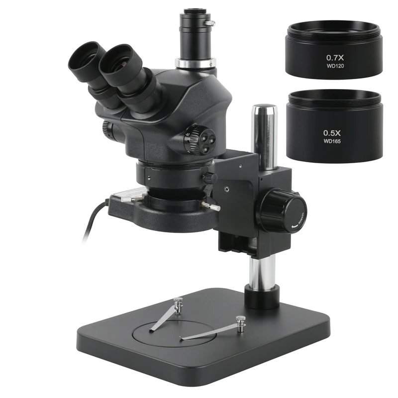 Industrial Lab SimulFocal 50X 100X Stereo Microscope Trinocular