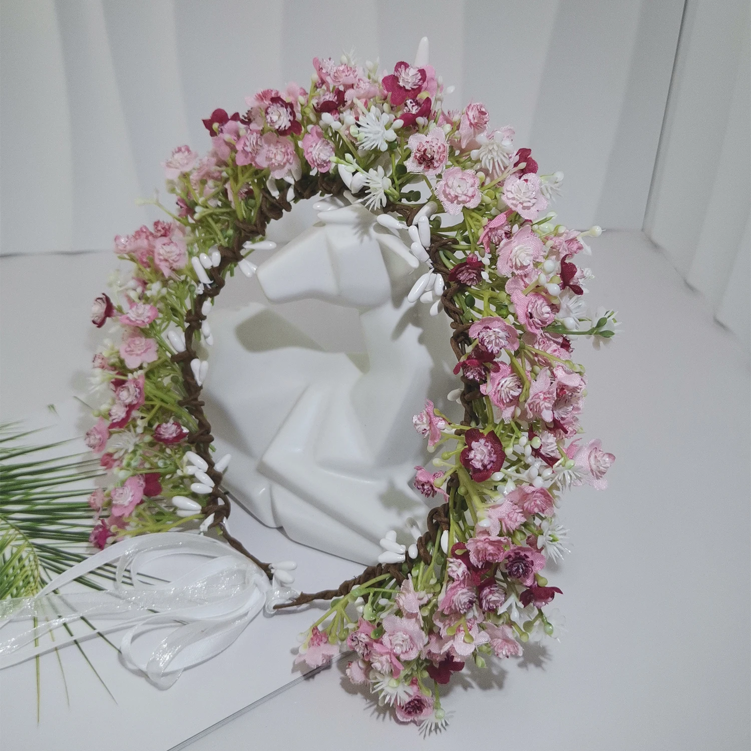 Couronne De Fleurs Bandeau Florale Bandeaux Femme Guirlande De Fleur