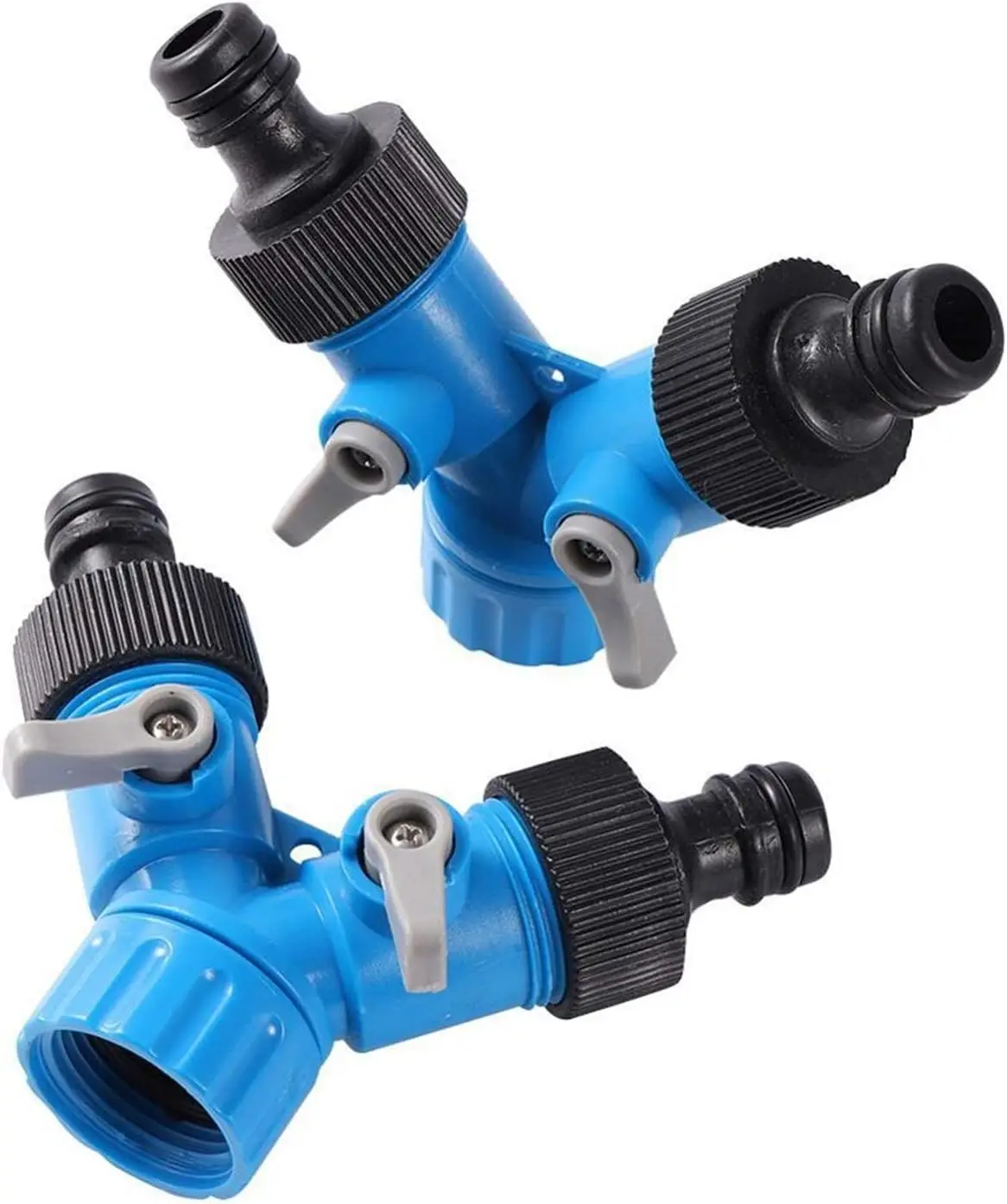 3/4'' Female Thread Shunt Valve Y-Shaped Quick Connector Garden Irrigation System Water Splitter Car Washing Water Controller 6 3/4'' Female Thread Shunt Valve Y-Shaped Quick Connector Garden Irrigation System Water Splitter Car Washing Water Controller 6