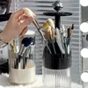 Automatic Lifting Makeup Brushes Holder Dustproof Makeup Brush Holder Desktop Makeup Tools Lipstick Eyebrow Pen Holder Container 3
