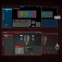 Redragon S142 Wireless Gaming Keyboard & Mouse Combo, 98 Keys K515 PRO Wireless RGB Membrane Keyboard - Image 3