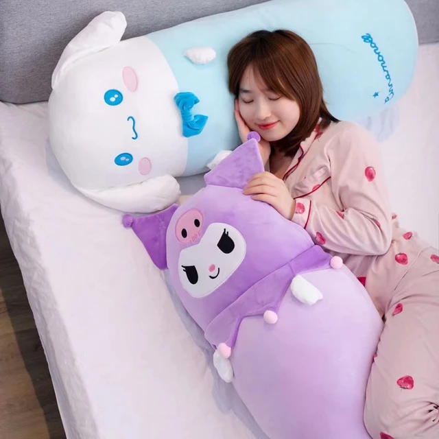 Big Size Sanrio Kuromi Peluche Plush Toy Kawaii Melody Stuffed Doll Girlish  Room Decor Bedside Pillow Sofa Cushion Xmas Gifts - AliExpress