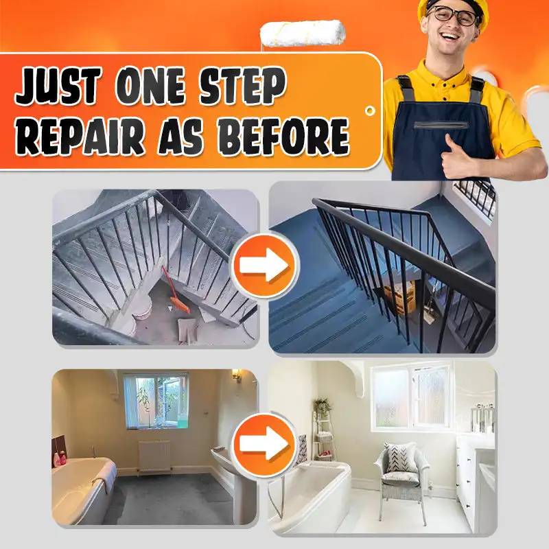 Epoxy Acrylic Concrete and Garage Floor Paint Waterproof Interior Exterior Cement Water-Based Epoxy Floor Paint