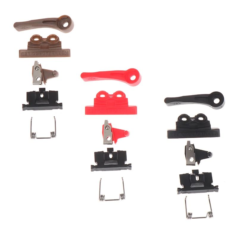 5Pcs/Set Hair Clipper Swing Head Cover Switch Adjusting Rod Spare Parts For WAHL 8148/8591 Electric Clippers Replacement Part 4