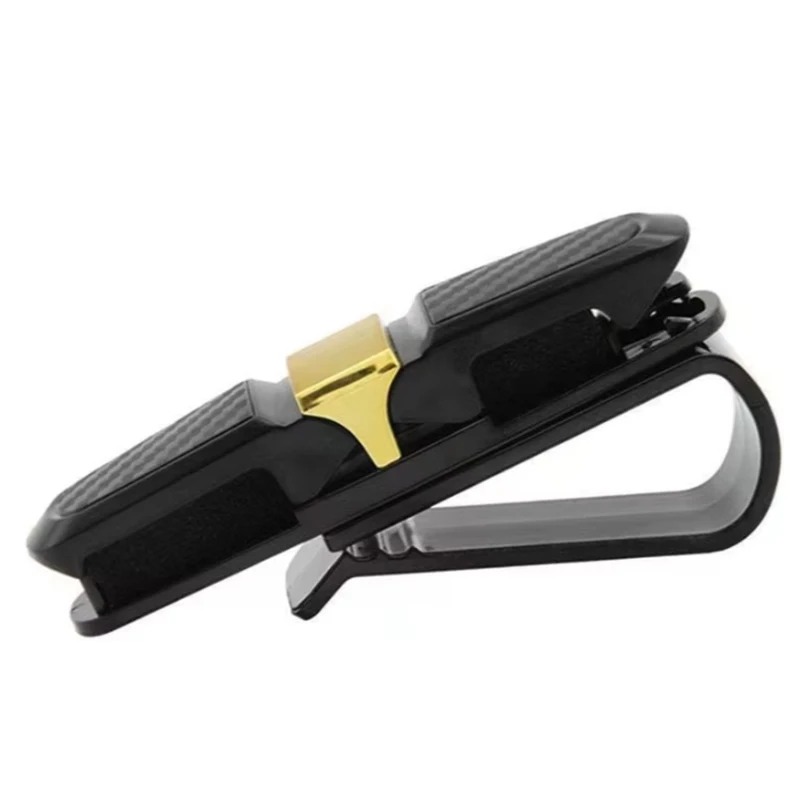 Carbon Fiber Multi-Function Car Visor Clip