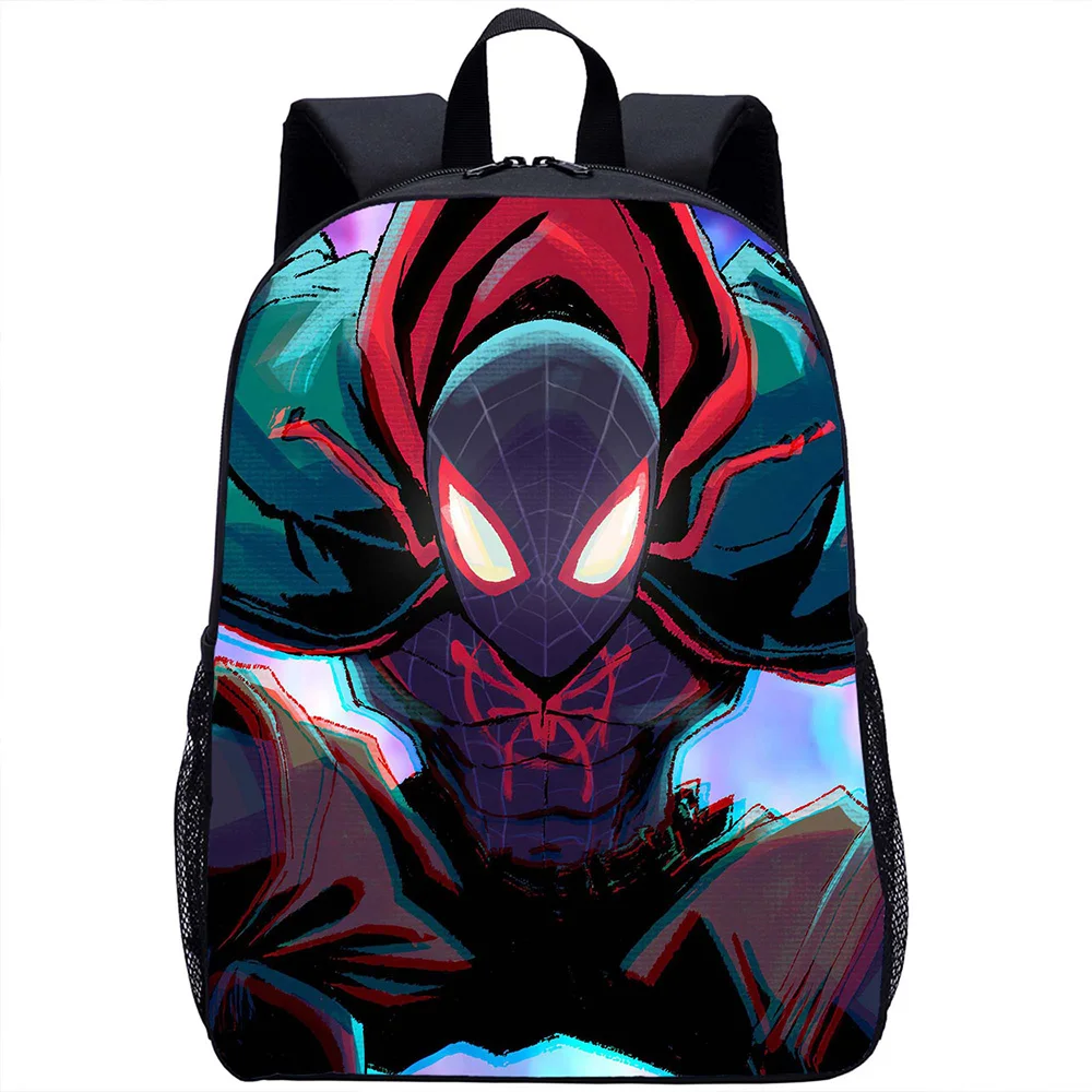 

Disney Spiderman Print Schoolbag Cartoon Anime Marvel Kids Primary School Student Backpack Breathable Comfortable Child Knapsack