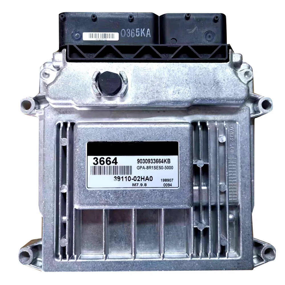 

39110-02HA0 Car Engine Computer Board ECU Electronic Control Unit Fit for Hyundai M7.9.8 3664 3911002HA0 Drive