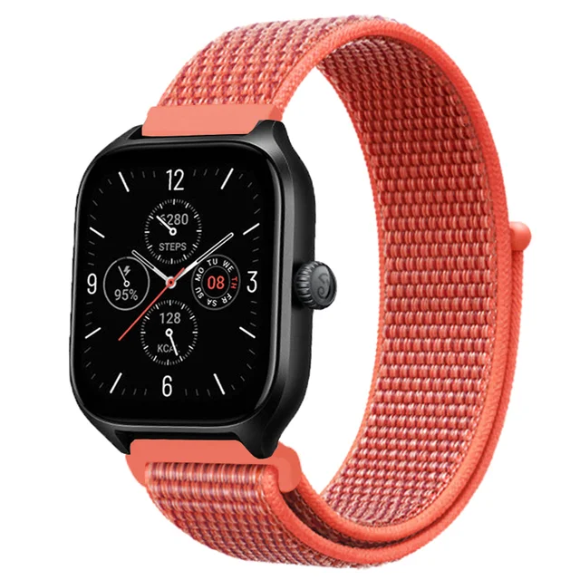 Nylon Loop Strap - 20mm/22mm Adjustable Smartwatch Band Bracelet