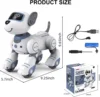 RC Dog Robot intelligent Singing  Smart Action IR Induction  Gesture Dancing Touch-sense Kids Remote Control Electric Toys Gift 3
