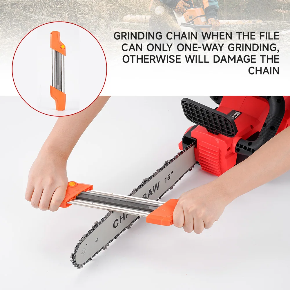 COSY GARDEN TOOLS 2 In 1 Chainsaw Sharpener For Stihl 3/8" P Saw Chain, Easy File