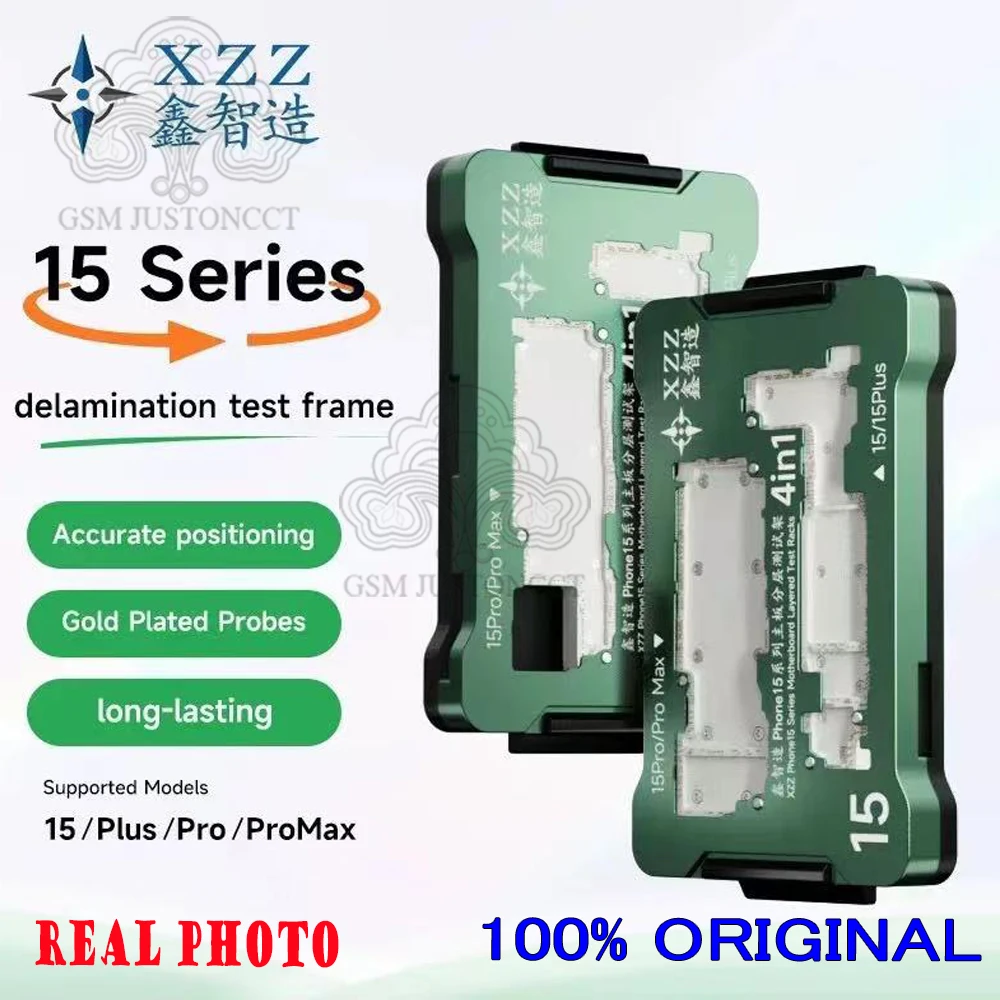 

Xinzhizao для iPhone 15/Plus/ Pro/Promax серия материнская плата тестирование функции логической платы верхний и нижний средняя рамка тестер