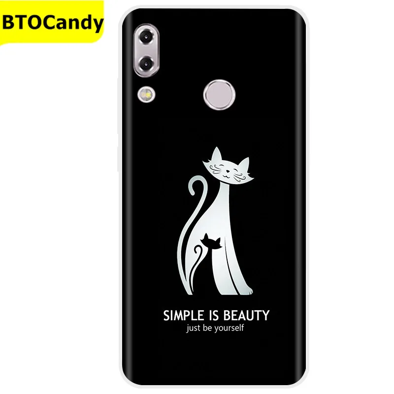 pouch phone Silicone Case For Asus ZenFone Max Pro M1 ZB602KL X00TD Soft Silicone Cover Tpu Case For Asus ZenFone Max M1 ZB555KL X00PD Funda personalised flip phone case Cases & Covers