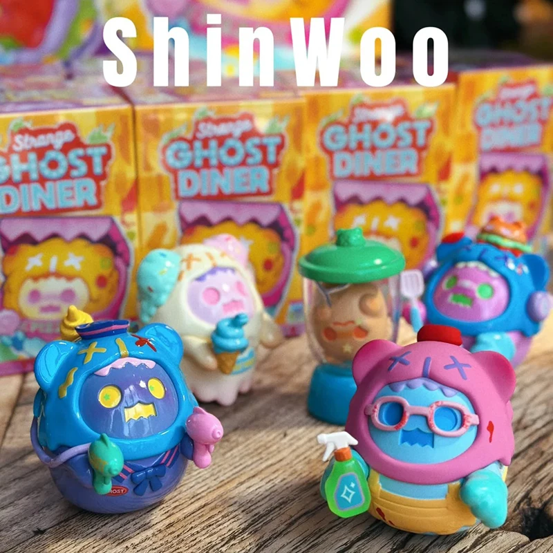 Shinwoo Ghost Diner Series Blind Box Toys Cute Action Anime Figure
