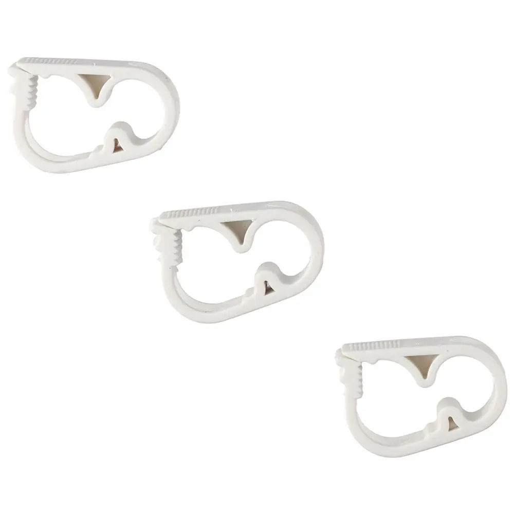 10PCS Plastic Tubing Clamps 6~12mm/1/4"~1/2" Flow Control Hose Clamp Laboratory Pinch Valve Infusion Bottle