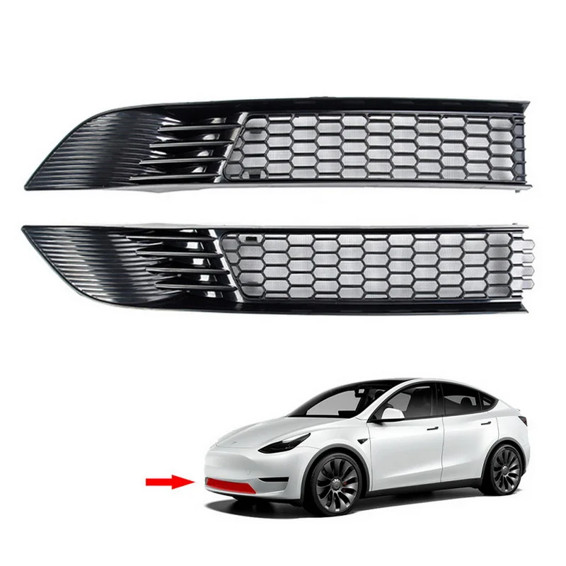 Grille de pare-choc avant, Grille de ventilation, panneau de Grille de  protection de radiateur, accessoires pour Tesla Model 3 - AliExpress