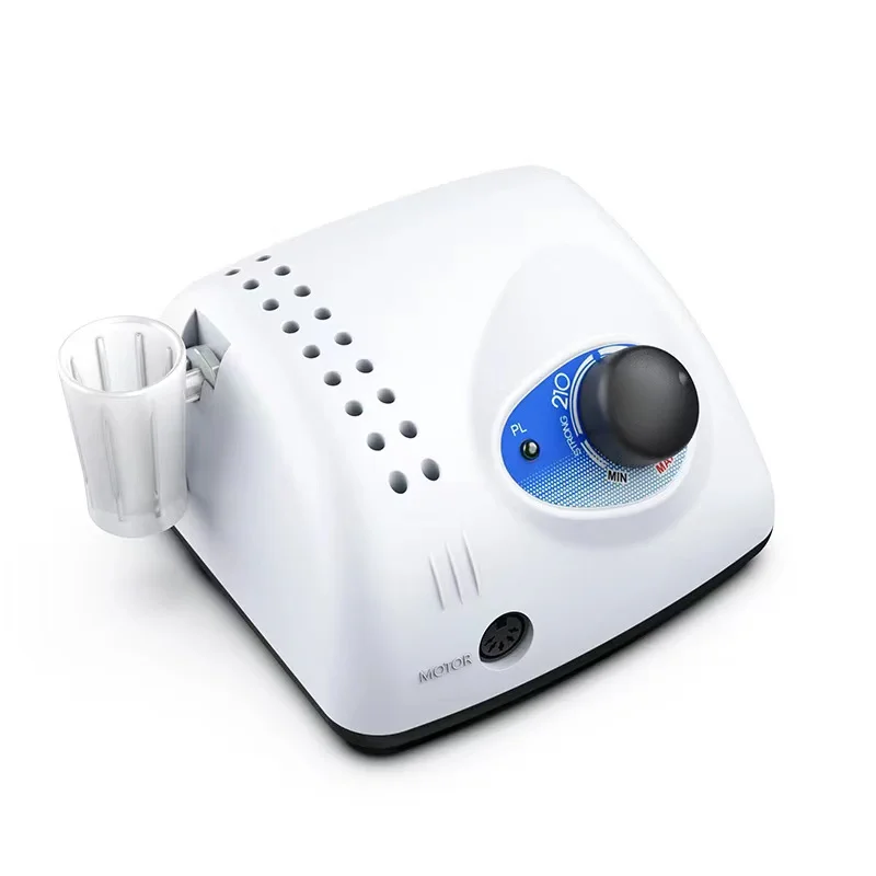 Nail Drill Handpiece 40000RPM 210 Control Box 105L Micromotor Used for Nail