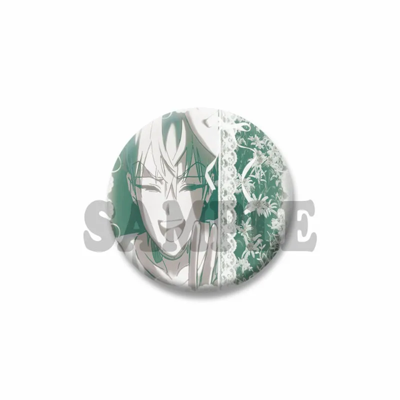 Cute Anime Pins Handmade Round Brooch Cartoon Cosplay Badge - Adorable Jewelry Accessories & Gifts
