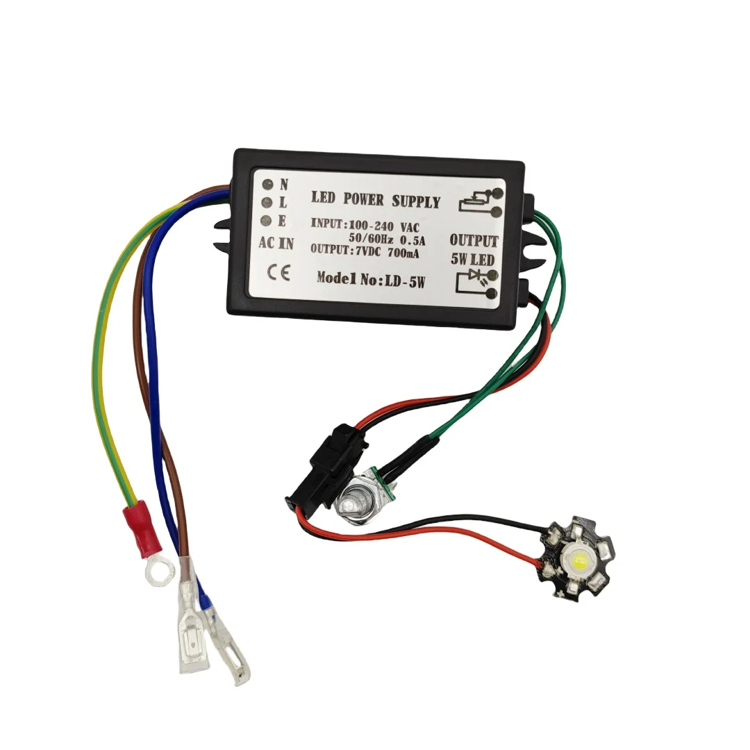 5W LED Light Microscope Power Supply Light Source, microscope lamp